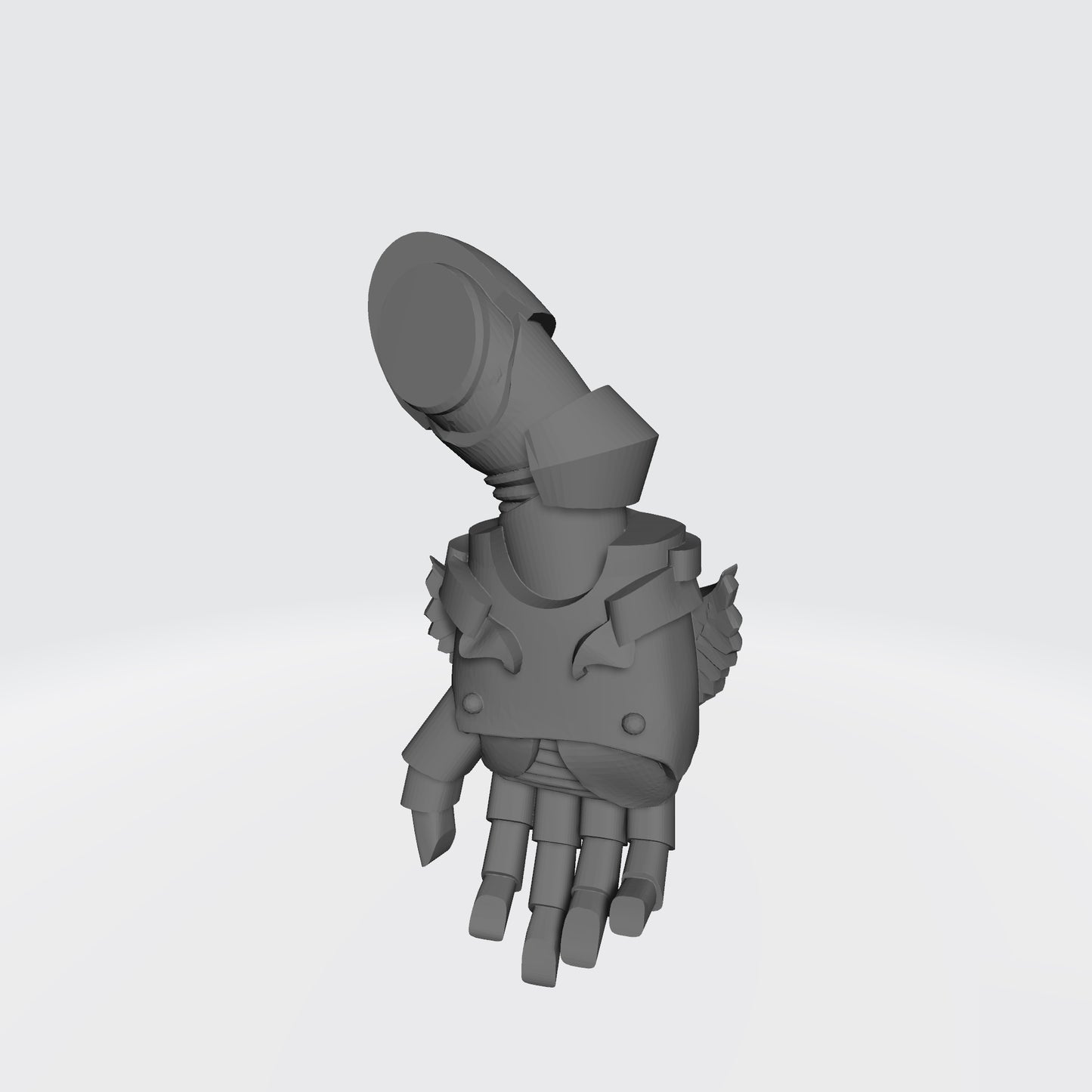 10x Sanguis Legion right-hand energy fists compatible with 28mm-32mm scale miniatures
