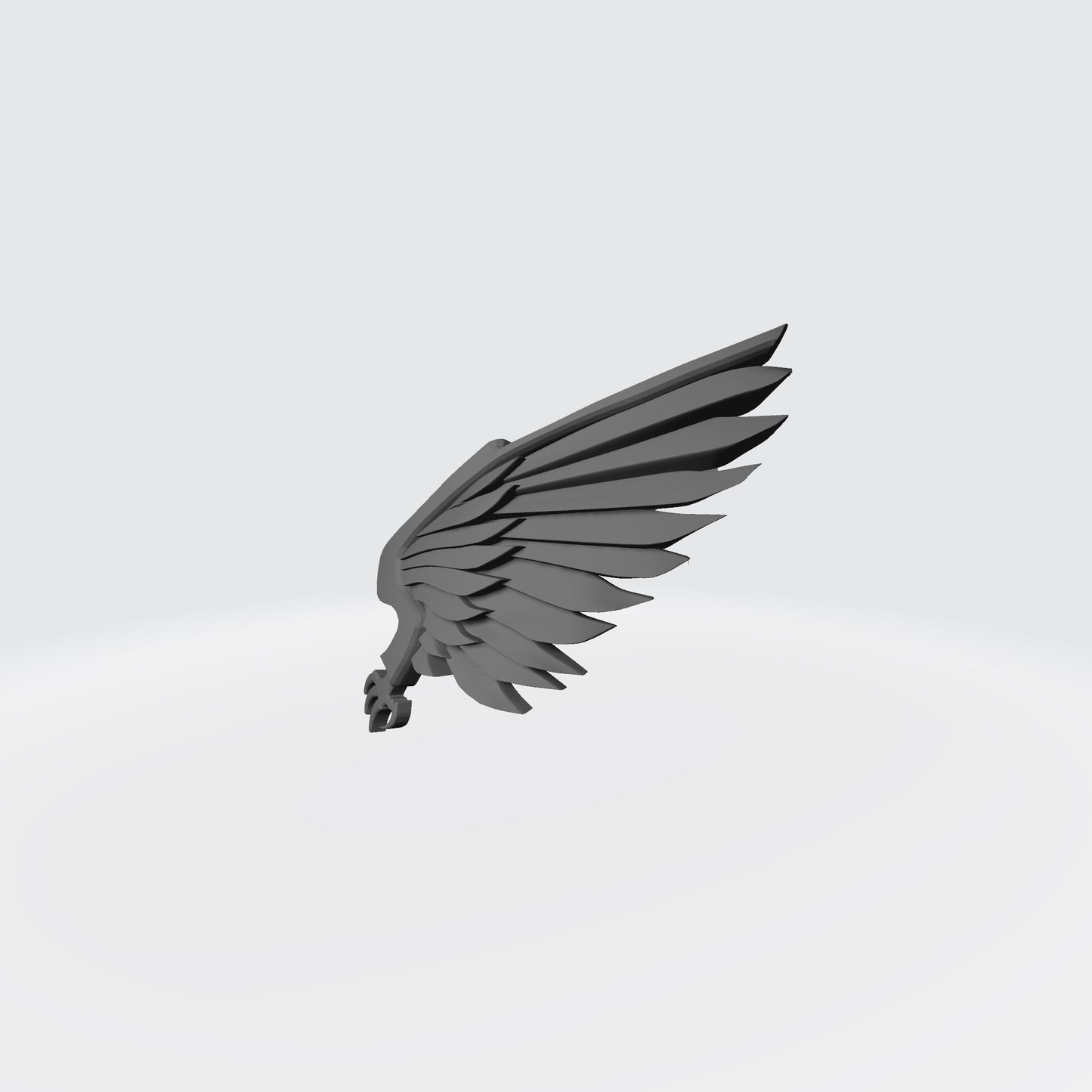 Emperor’s Children Legion Shoulder Pad Decal Compatible with McFarlane Toys Space Marines Left Angle