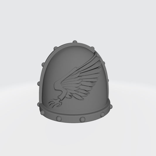 Emperor's Children MKVII Shoulder Pad Studded Compatible with McFarlane Toys 1:12th Scale Action Figures by Fantasy World Games