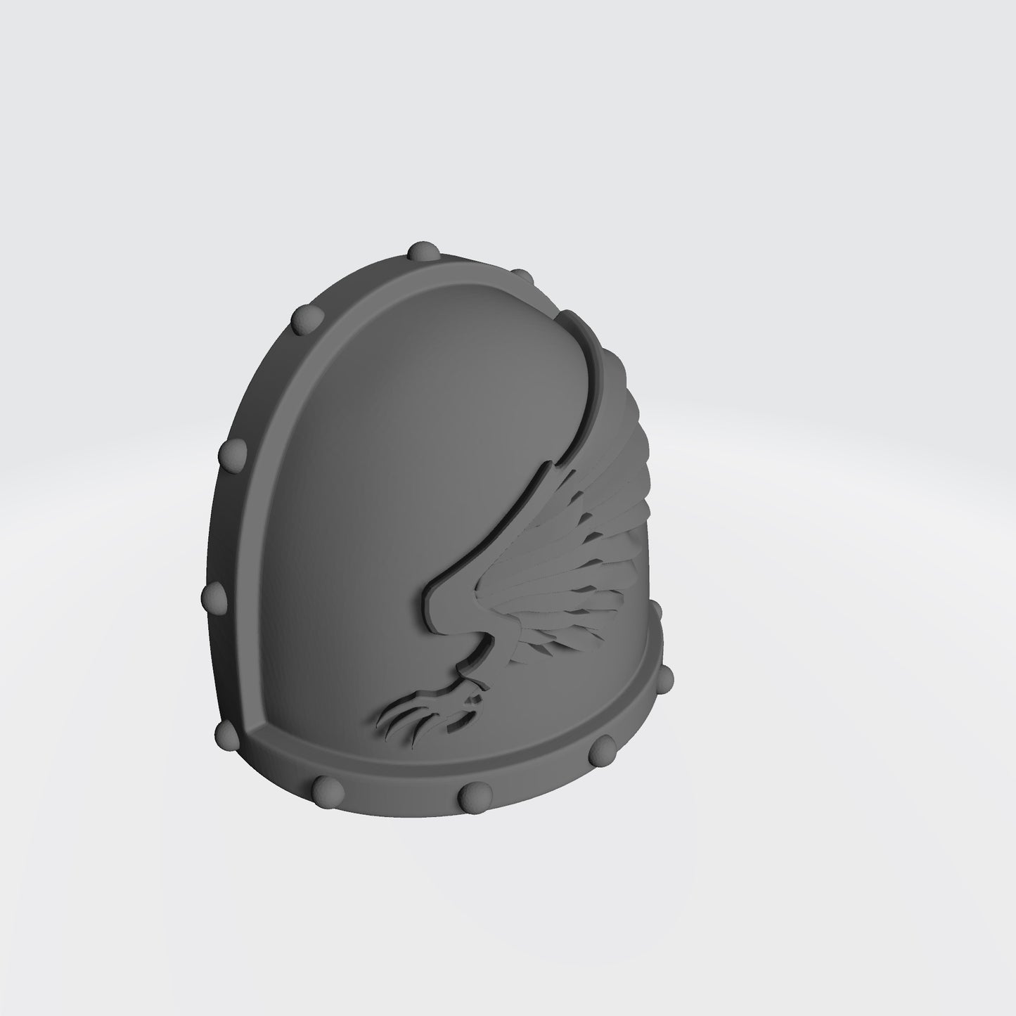 Emperor's Children MKVII Shoulder Pad Studded Compatible with McFarlane Toys 1:12th Scale Action Figures Right Angle