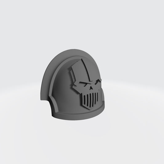 Custom Iron Legion MKVII Shoulder Pad Gen: 7 Pauldron Notched Vambrance Thin Compatible with McFarlane Toys 1:12th Scale from Fantasy World Games