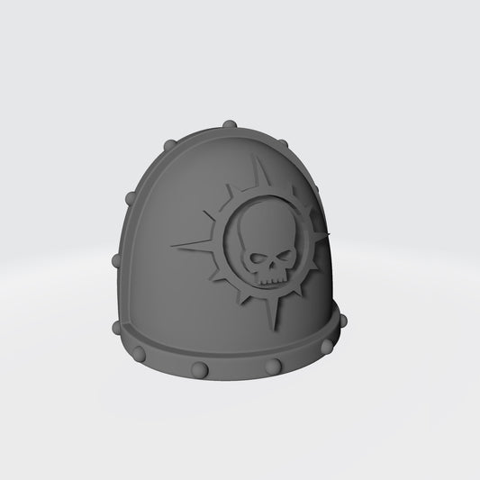 Custom Nova Marines Chapter MK VII Shoulder Pad for Space Marine Action Figures