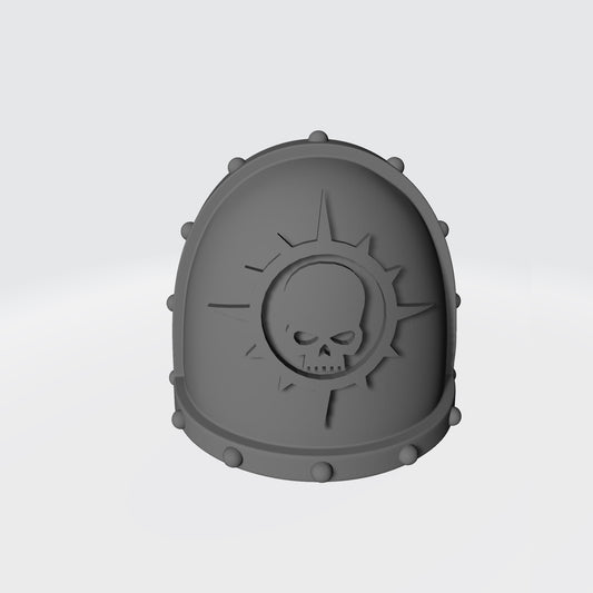 Custom Nova Marines Chapter MK VII Shoulder Pad for Space Marine Action Figures