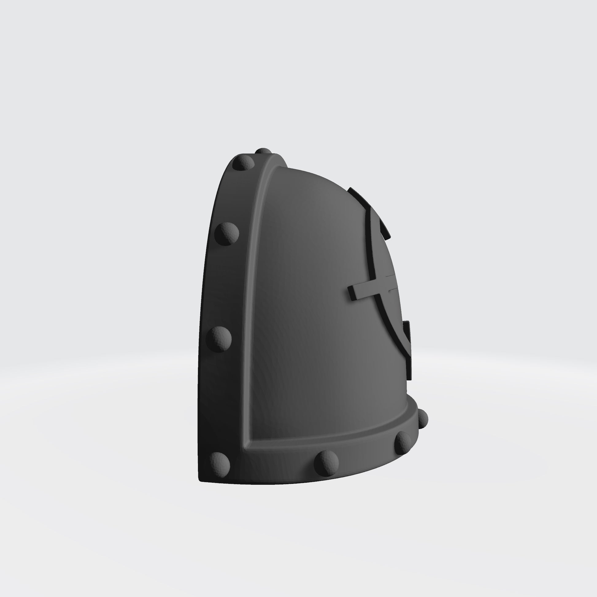 Marksman MKVII Shoulder Pad with Studs, and Crosshair for McFarlane Toys Space Marine Figures