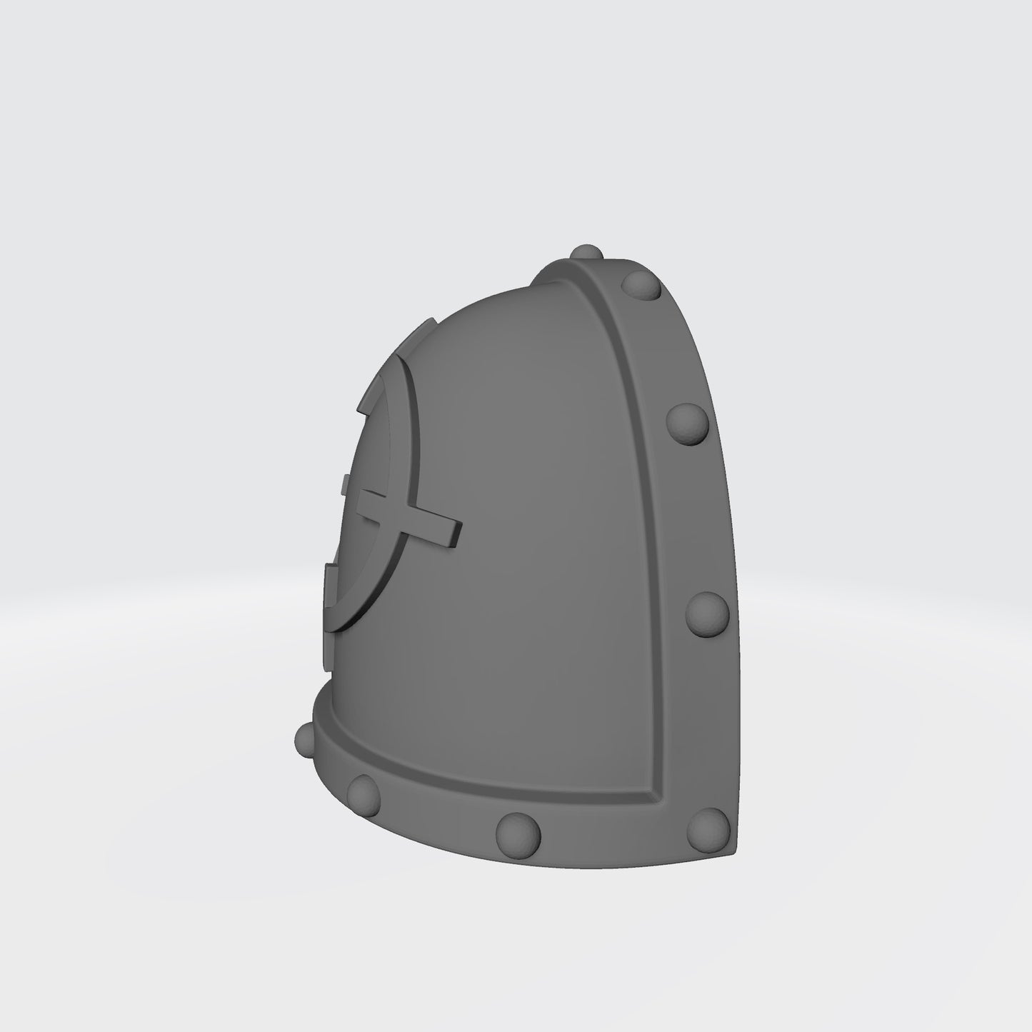 Marksman MKVII Shoulder Pad with Studs, and Crosshair for McFarlane Toys Space Marine Figures