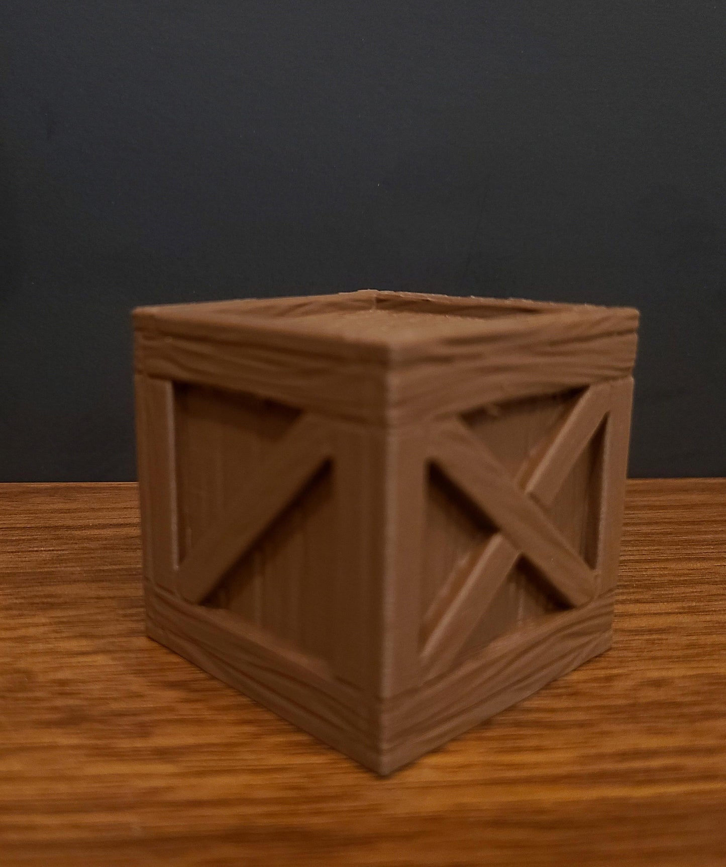 50mm Wooden Crate Prop for 1:12 Scale Action figures, GI Joe, Marvel Legends, Black Series, Mezco, Action Force