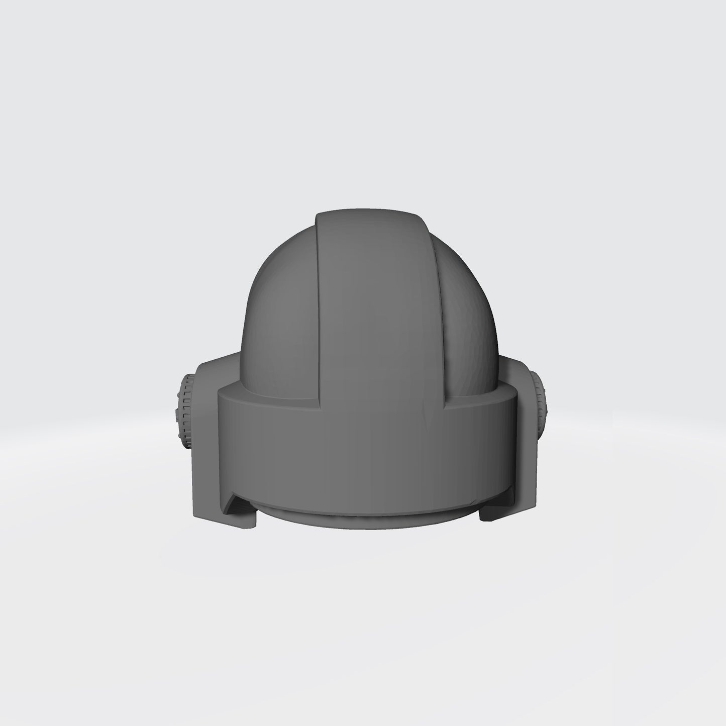 Space Marine Mark VII Helmet Plain Compatible McFarlane Toys 7" Action Figures