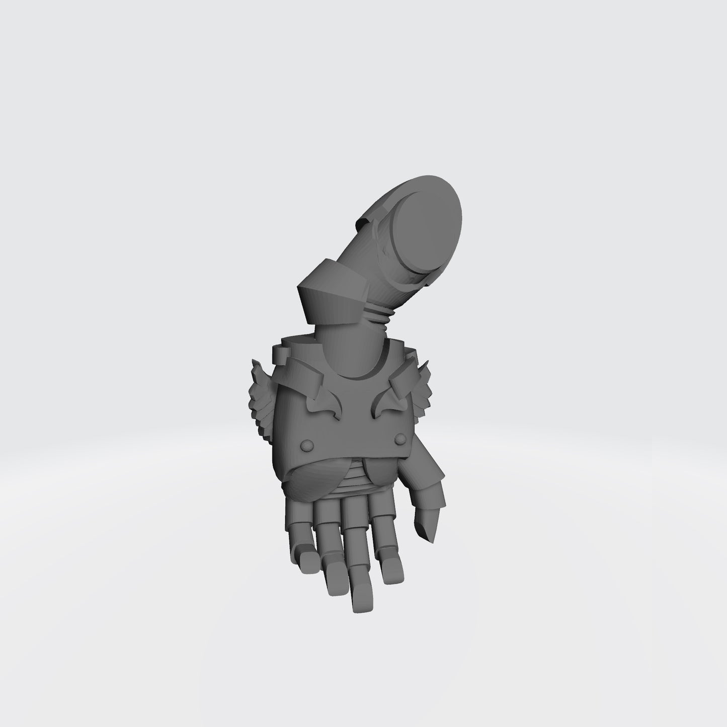 Custom Blood Angels Sanguinary Guard Power Fist Left Handed