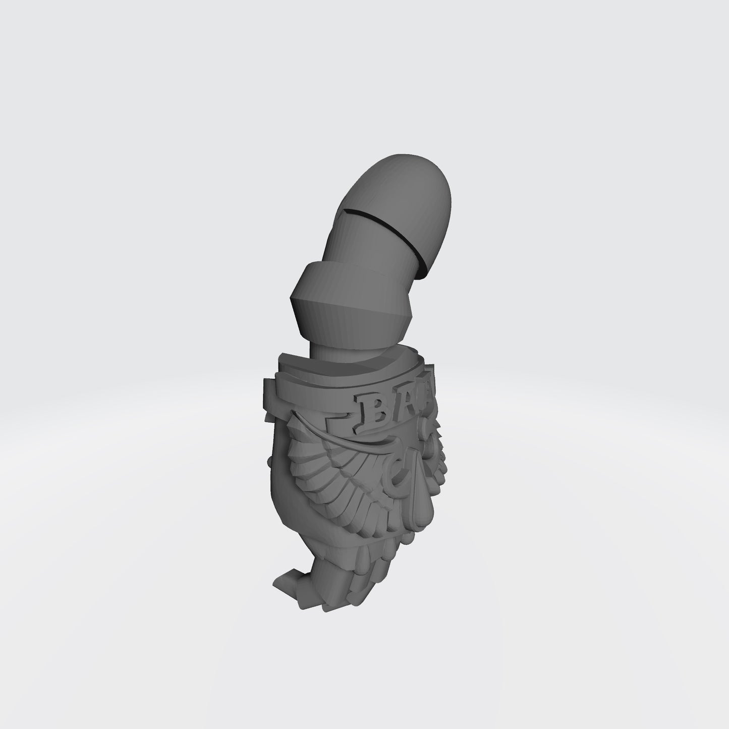 Custom Blood Angels Sanguinary Guard Power Fist Right Handed