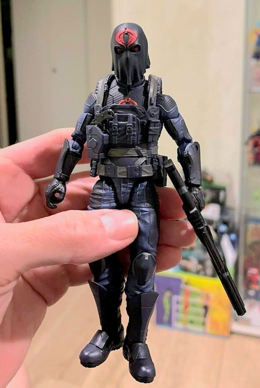 Custom Cobra Commander Hooded Head Compatible with G.I. Joe Classified 6-inch Action Figures