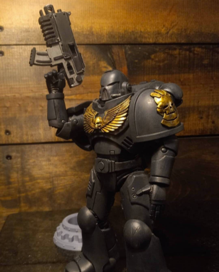 Custom Retributors Chapter McFarlane Toys Shoulder Pad MKIV Painted Action Figure