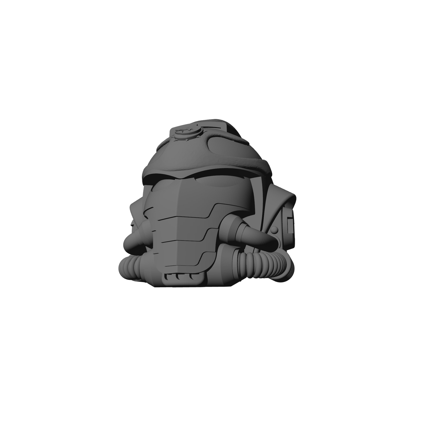 Carcharodons Chapter Helmet MKX A for McFarlane Toys Loyalist Marine Action Figures