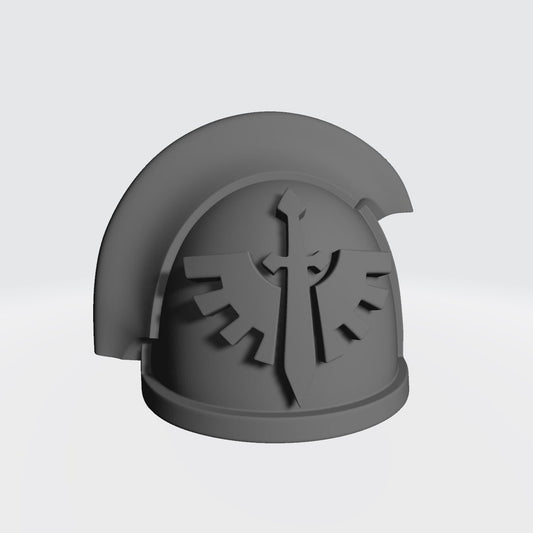 Angels Grimm MKIII Ver 01 Shoulder Pad Compatible with McFarlane Toys 7" Space Marine Action Figures