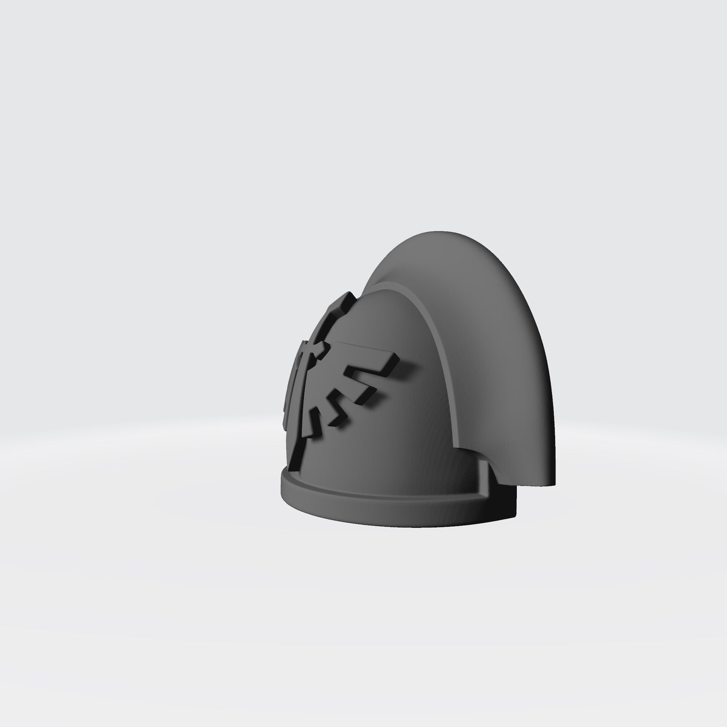 Dark Fantasy World Games Angels Grimm MKIII Ver 01 Shoulder Pad Gen: 3 Pauldron Sword Breaker for McFarlane Toys Space Marine Action Figures Left Side