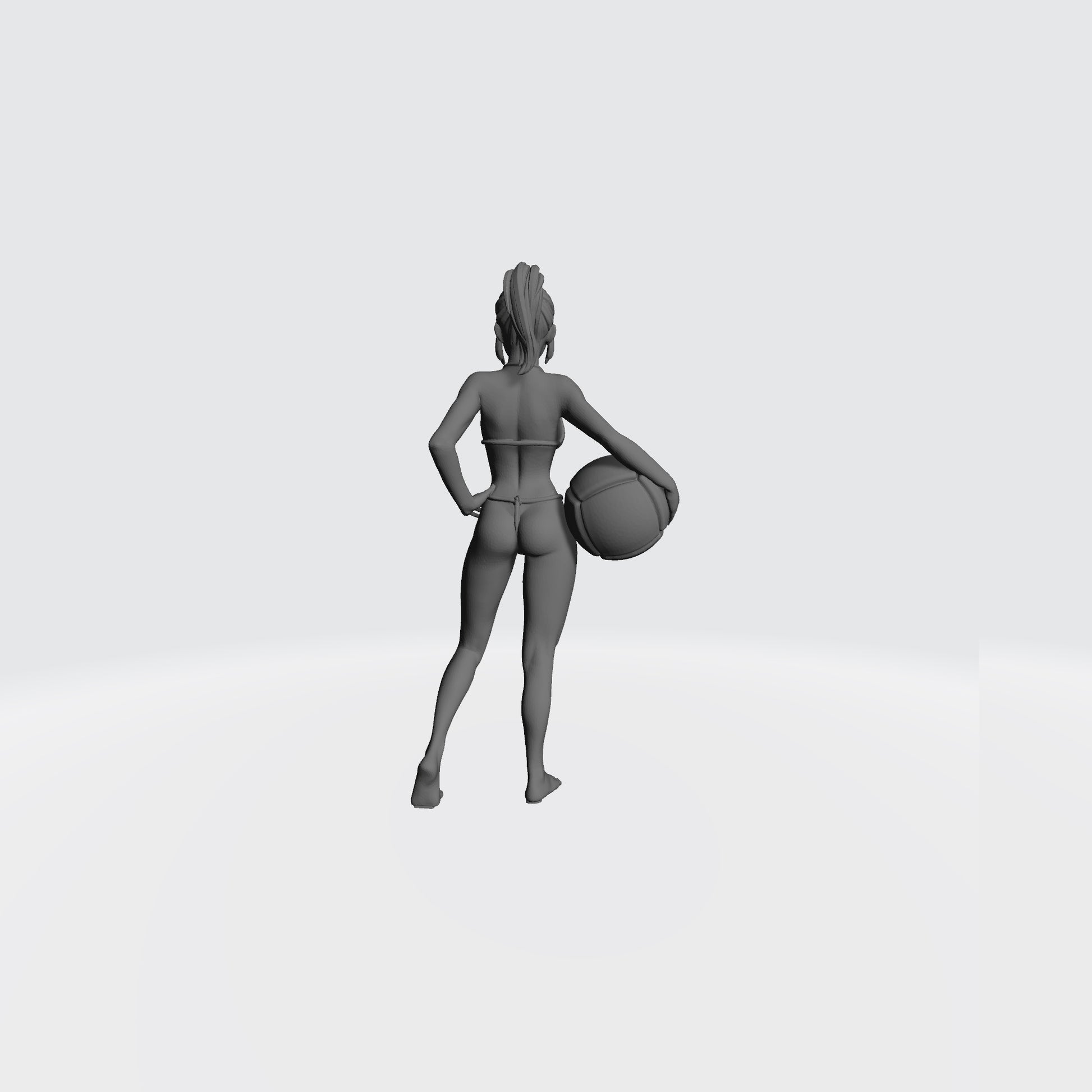 Back of the In Your Dreams Bikini Dream Team Girl in Thong Bikini for Guild Ball