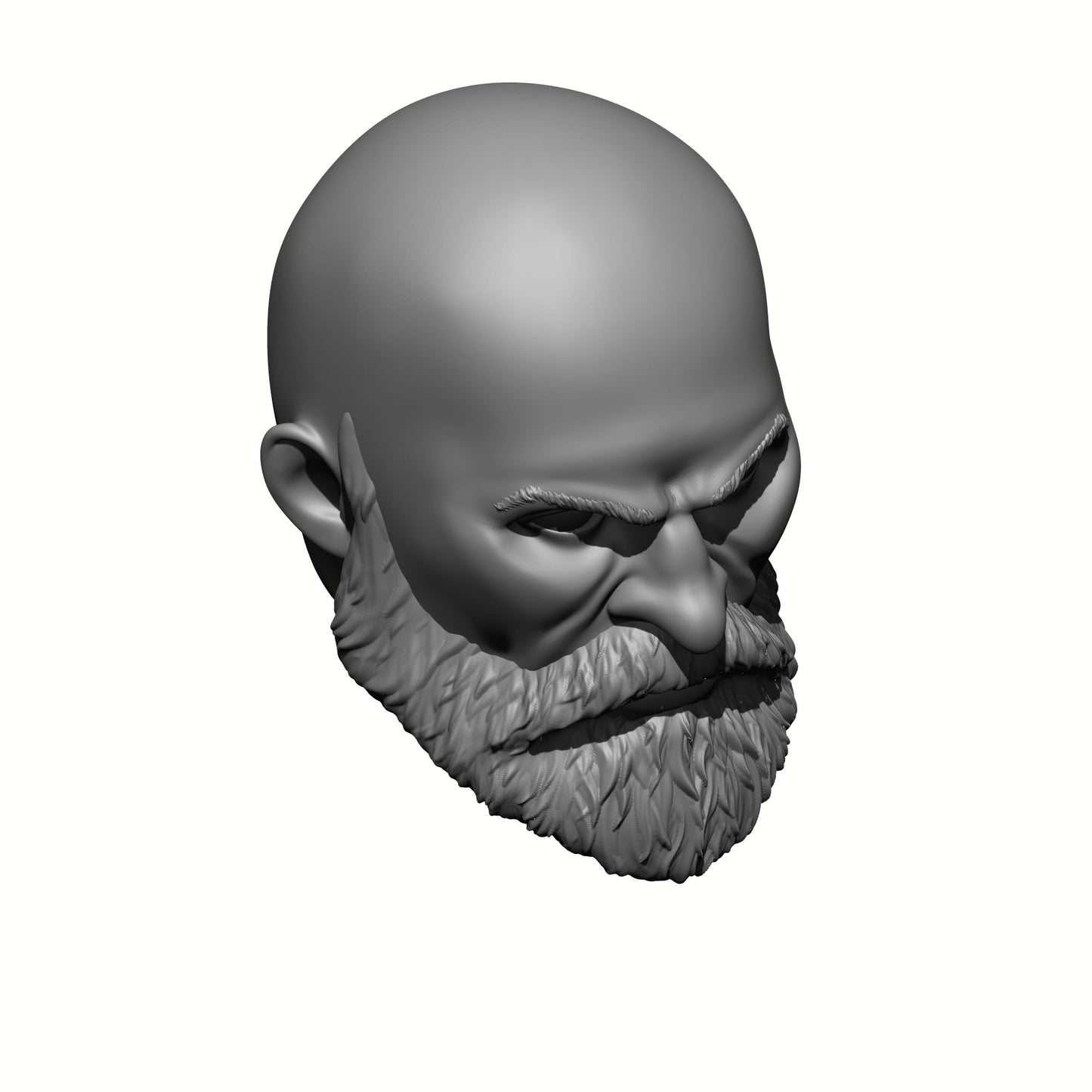 Top of the G.I. Joe Classified 6-inch Scale Veteran with Beard and Bald Head Swap by Fantasy World Games