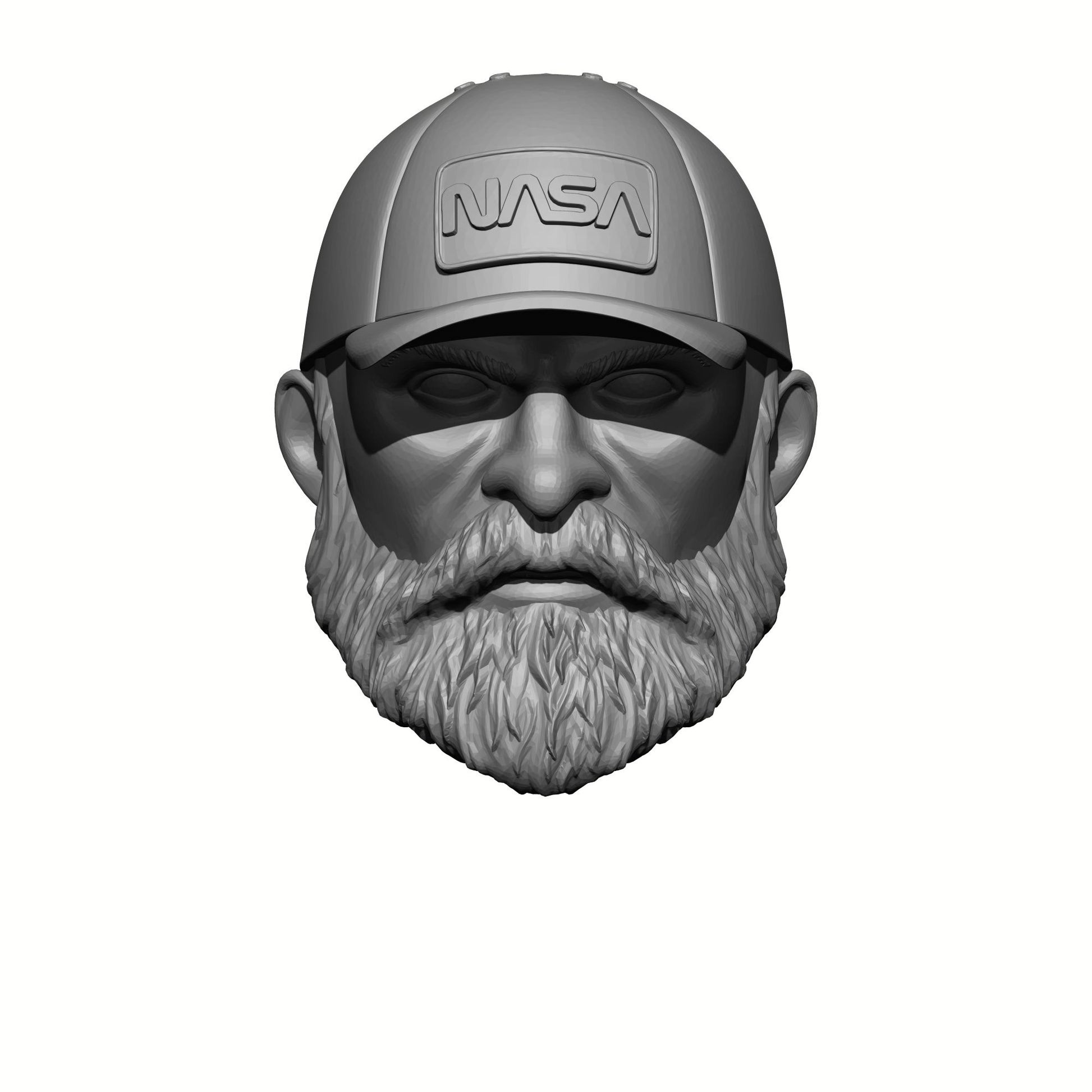 G.I. Joe Classified 6-inch Scale Veteran with Beard and Hat with NASA Patch Head Swap by Fantasy World Games