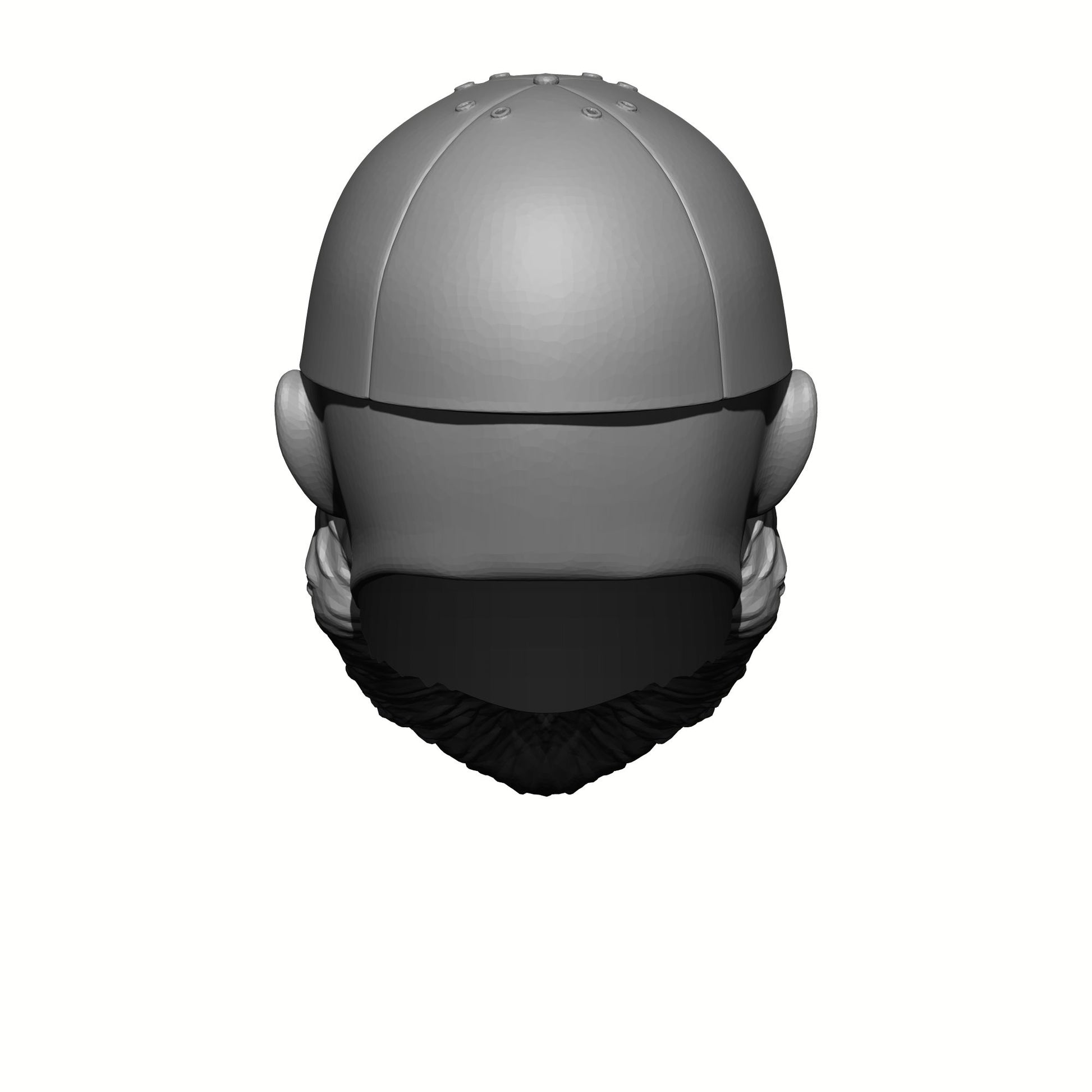 Back of the G.I. Joe Classified 6-inch Scale Veteran with Beard and Hat with NASA Patch Head Swap by Fantasy World Games