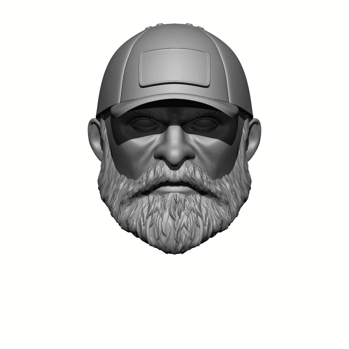 G.I. Joe Classified 6-inch Scale Veteran with Beard and Hat with Blank Patch Head Swap by Fantasy World Games