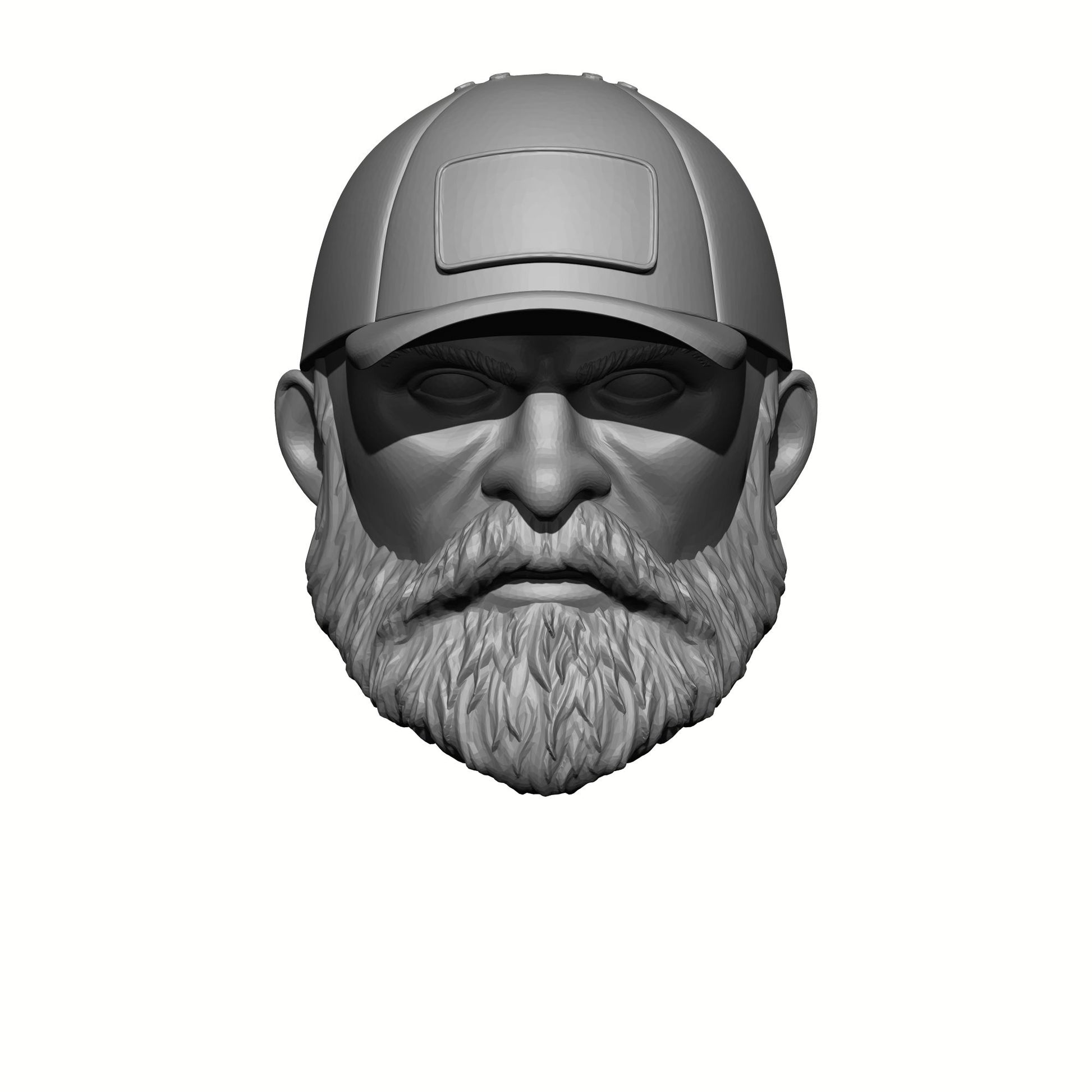 G.I. Joe Classified 6-inch Scale Veteran with Beard and Hat with Blank Patch Head Swap by Fantasy World Games