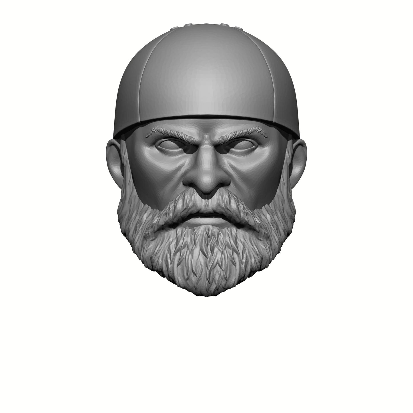 Action Force Valaverse Series 2 Trigger Premium Toy 6-inch Scale Veteran with Beard and Backwards Hat with Plain Patch Head Swap by Fantasy World Games
