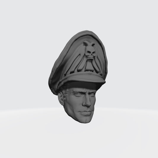 Imperial Guard Henry Cavill with Commissar Hat Head Swap for G.I.Joe Classified Action Figures by Fantasy World Games