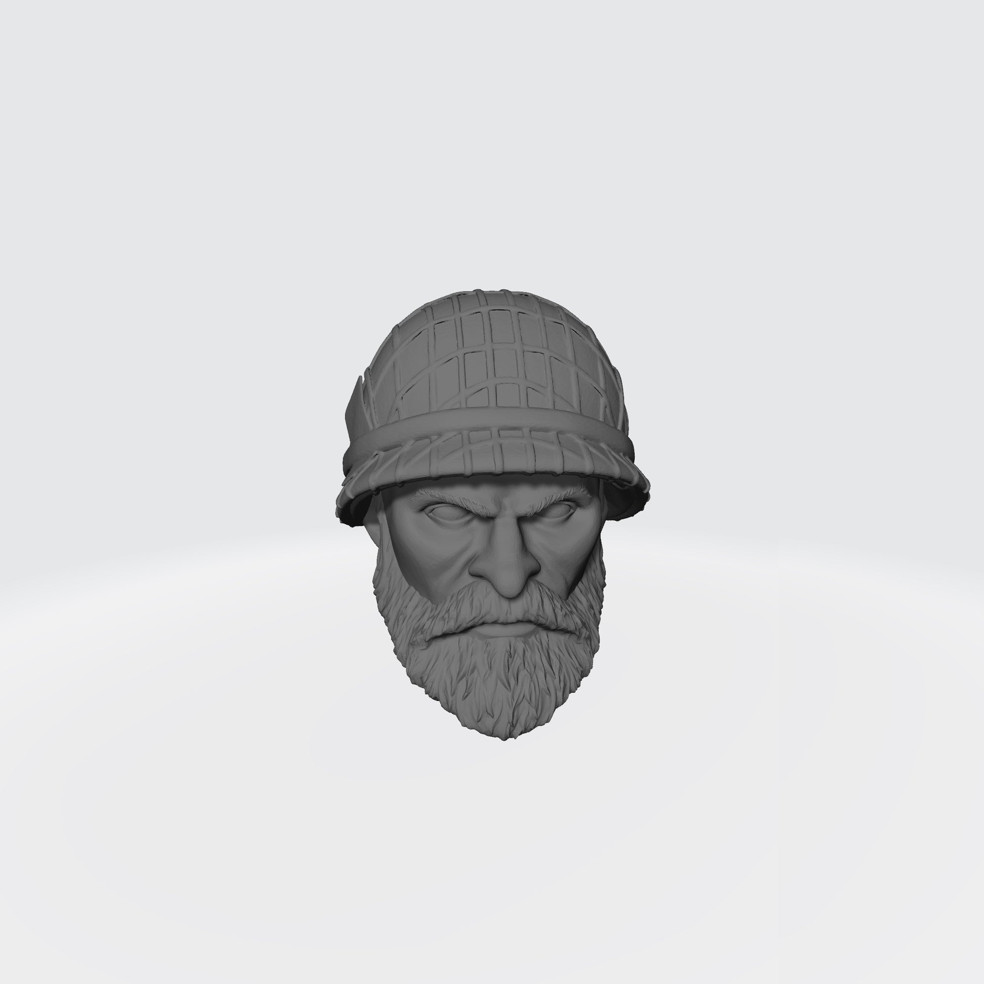 U.S. Military Veteran Soldier with M1 Helmet Head Swap for 6-inch Scale G.I. Joe Classified Action Figures