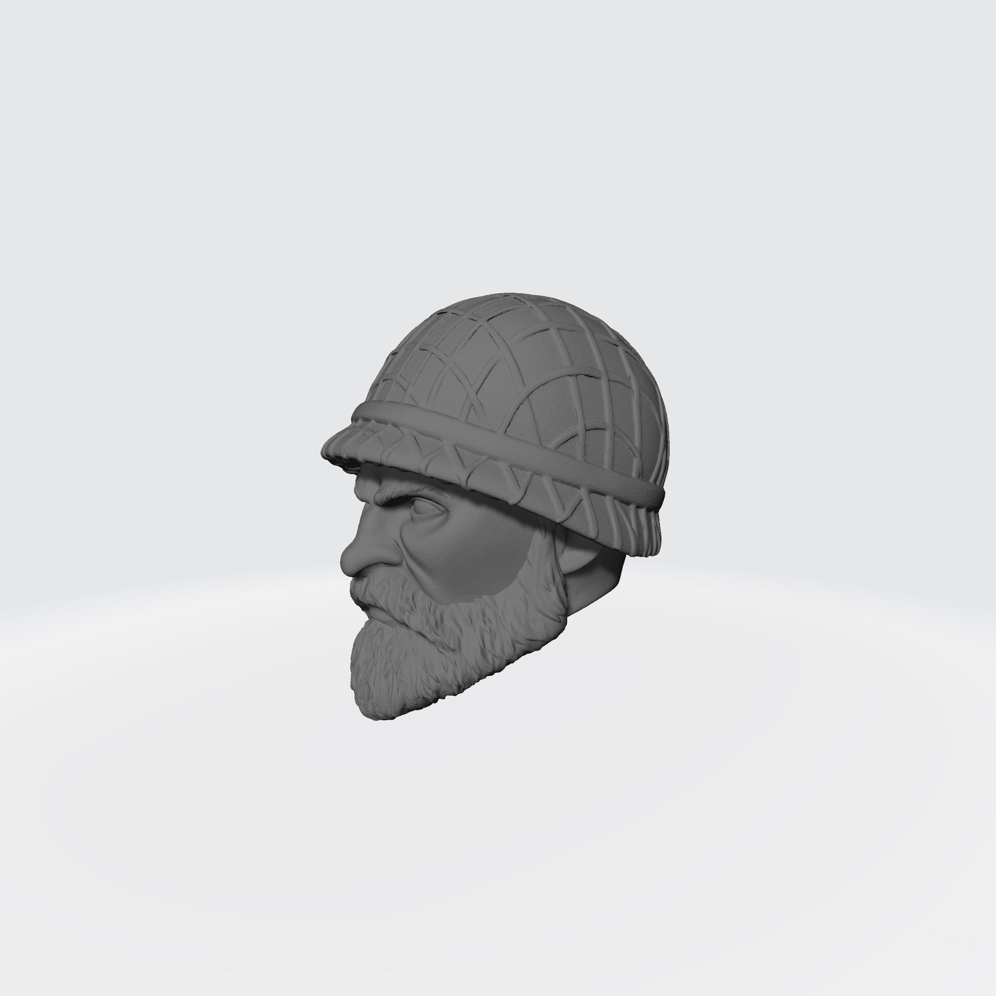 U.S. Military Veteran Soldier with M1 Helmet Head Swap for 6-inch Scale G.I. Joe Classified Action Figures