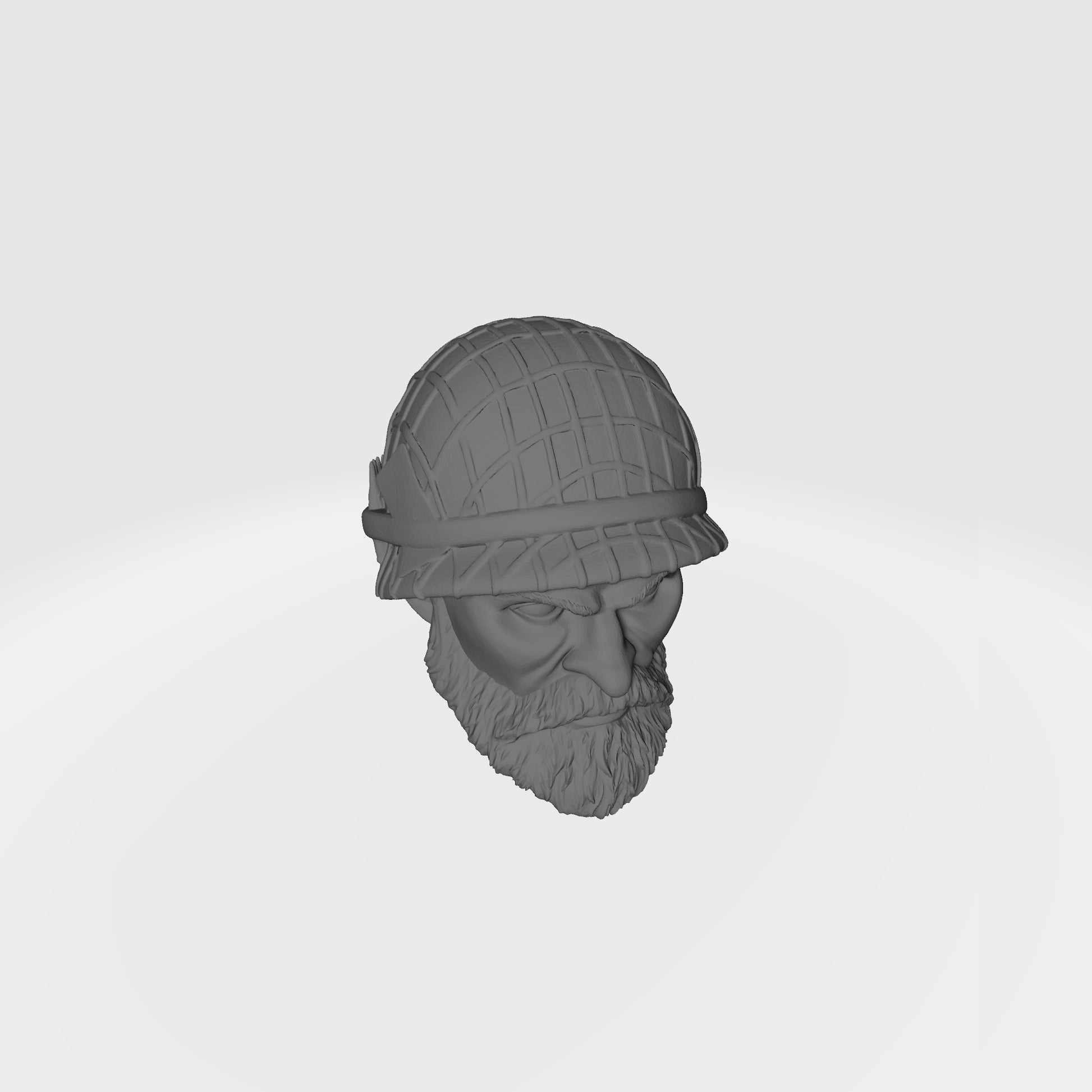 U.S. Military Veteran Soldier with M1 Helmet Head Swap for 6-inch Scale G.I. Joe Classified Action Figures