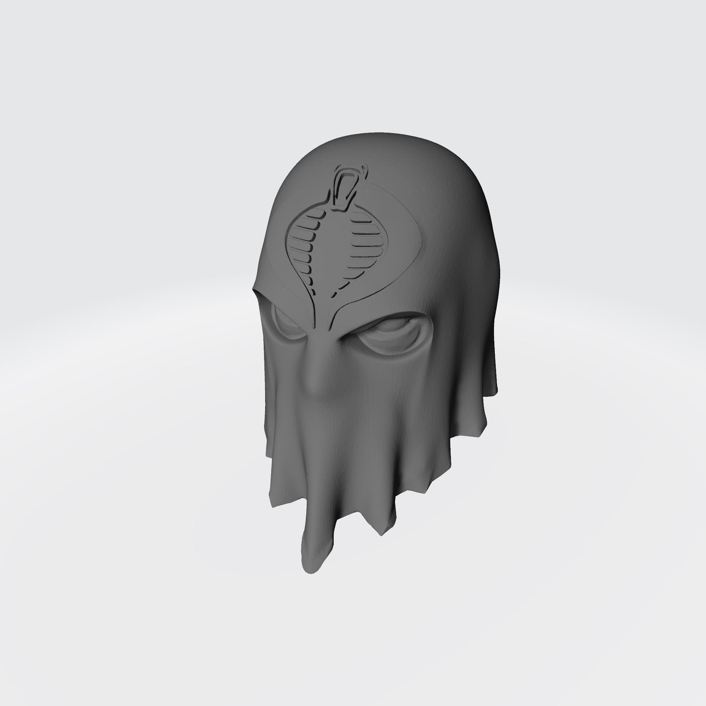 Cobra Comander Head Compatible with G.I. Joe Classified 6-inch Action Figures by Fantasy World Games