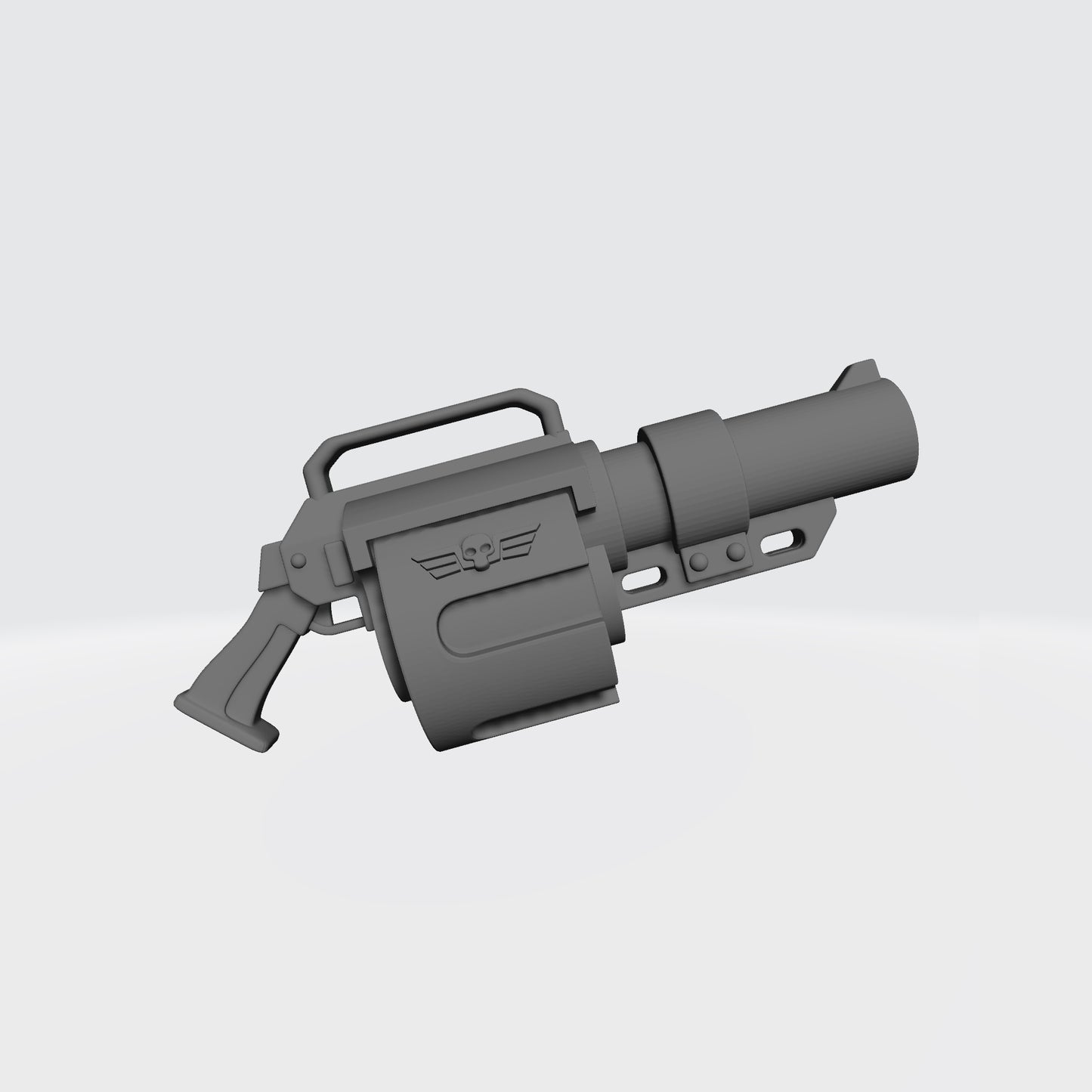 Imperila Guard Grenade Launcher w Handle for G.I.Joe Classified Action Figure Custom Gun