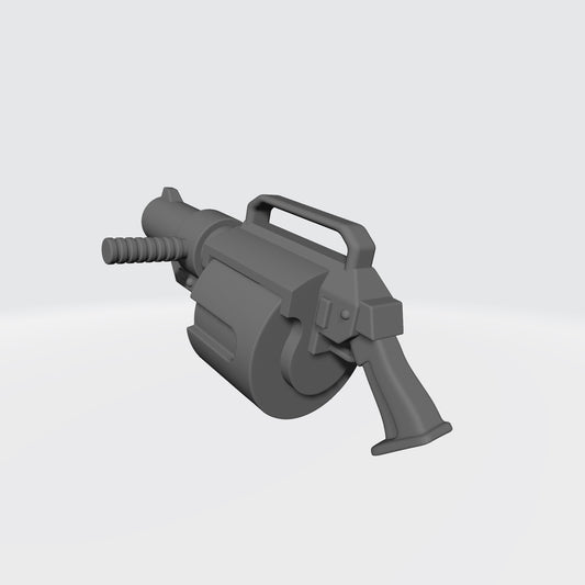 Imperila Guard Grenade Launcher w Handle for G.I.Joe Classified Action Figure Custom Gun