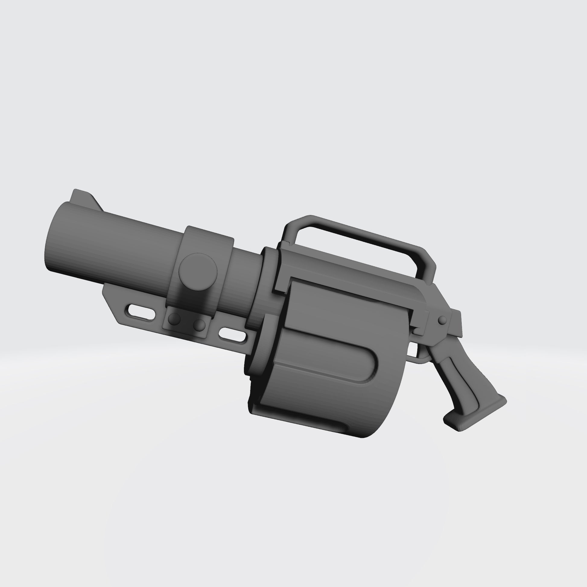 Imperila Guard Grenade Launcher w Handle for G.I.Joe Classified Action Figure Custom Gun