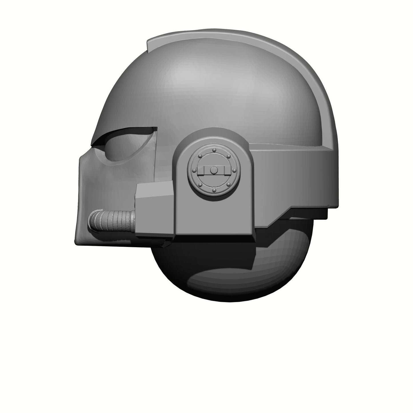 Retributors Chapter MKVI Helmet for 28mm Scale Marines Miniatures
