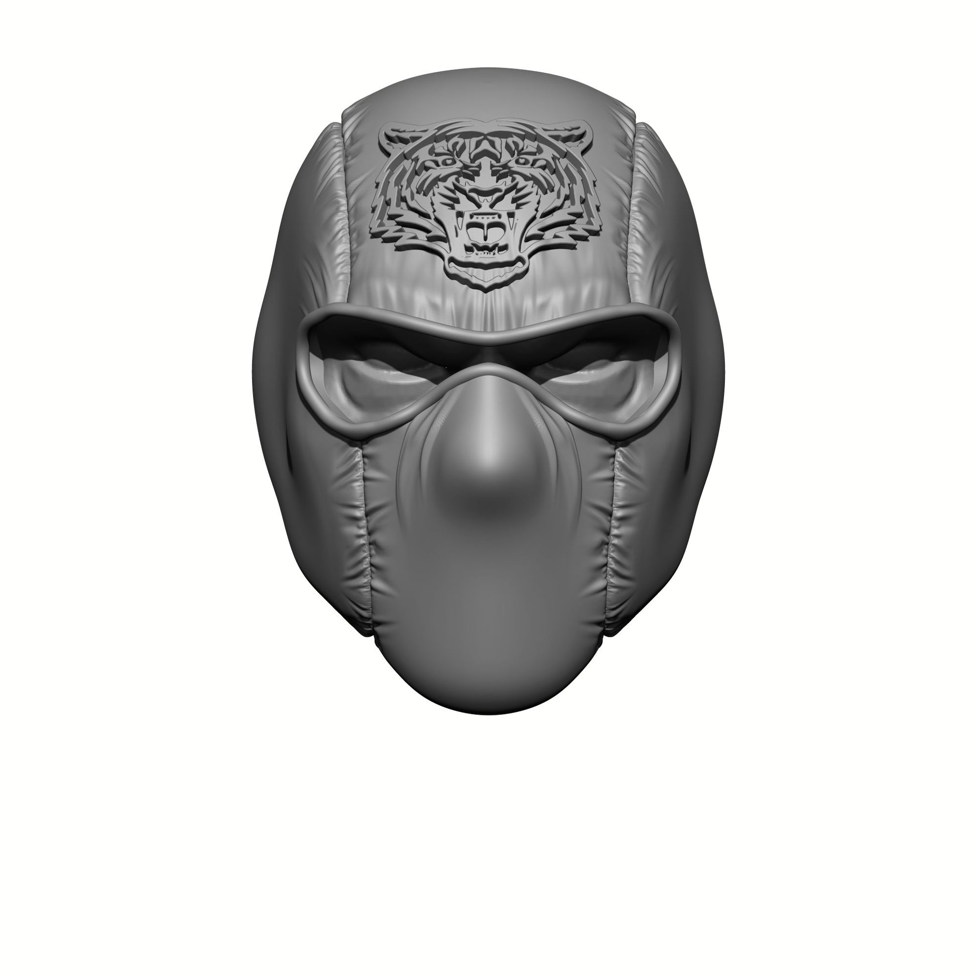 Custom G.I. Joe Classified 6-inch Scale Ninja Head with Tiger Force Logo Head Swap by Fantasy World Games