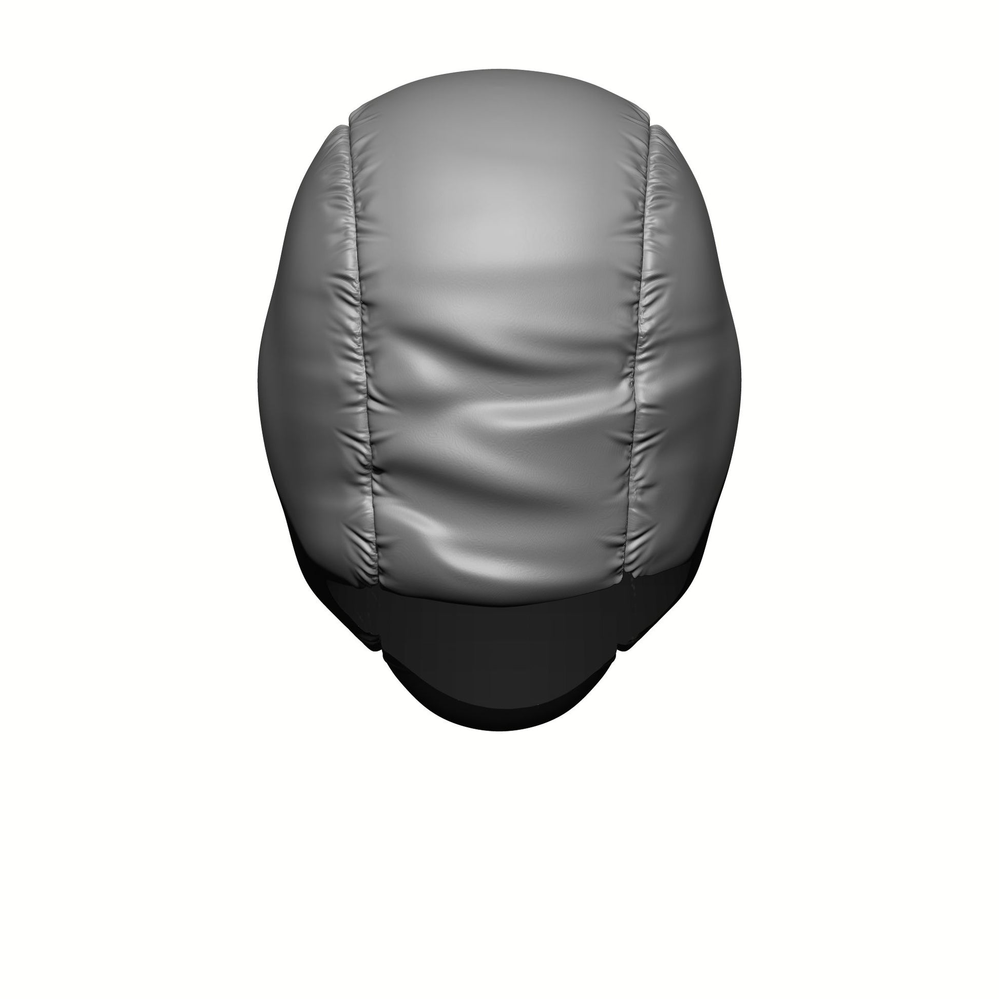 Back of the G.I. Joe Classified 6-inch Scale Ninja Head with Tiger Force Logo Head Swap