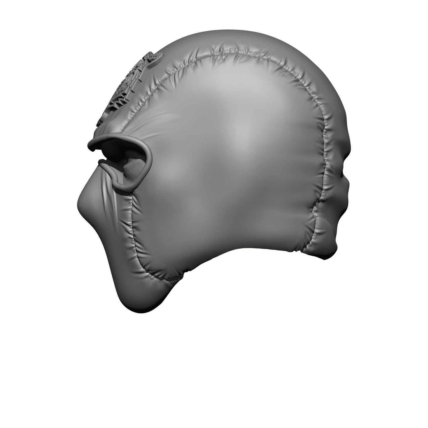 G.I. Joe Classified 6-inch Scale Ninja Head with Tiger Force Logo Head Swap Left Profile