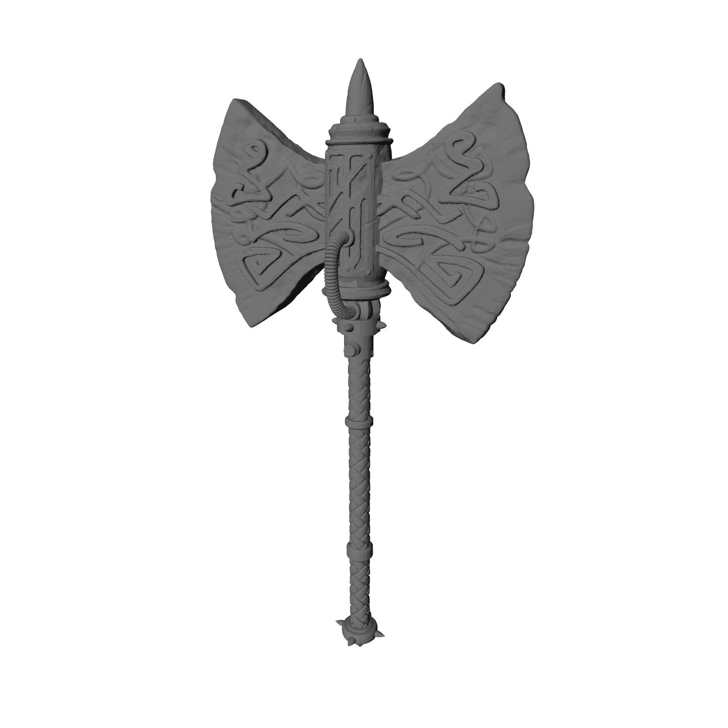 Space Wolf Double Bladed Axe Power Weapon for McFarlane Toys Grimdark Marine Action Figures