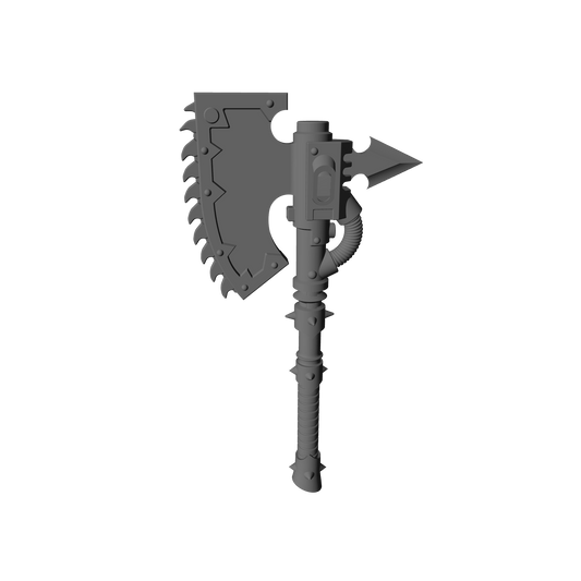 Bloodfang Warrior Order Chain Axe Compatible with McFarlane Toys 7-Inch Armored Action Figures