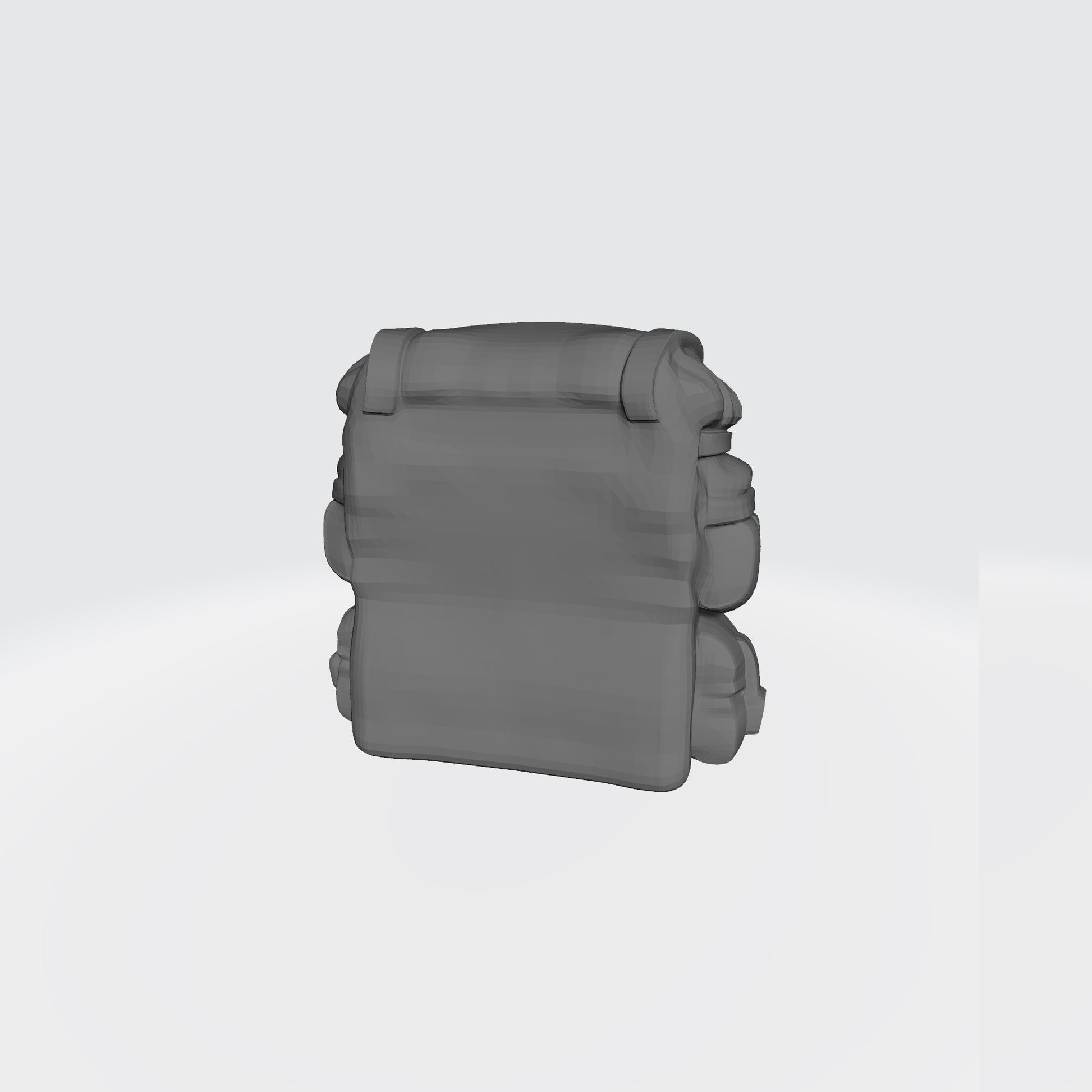 Imperial Guard Backpack for 1/12 scale action figures custom rucksack