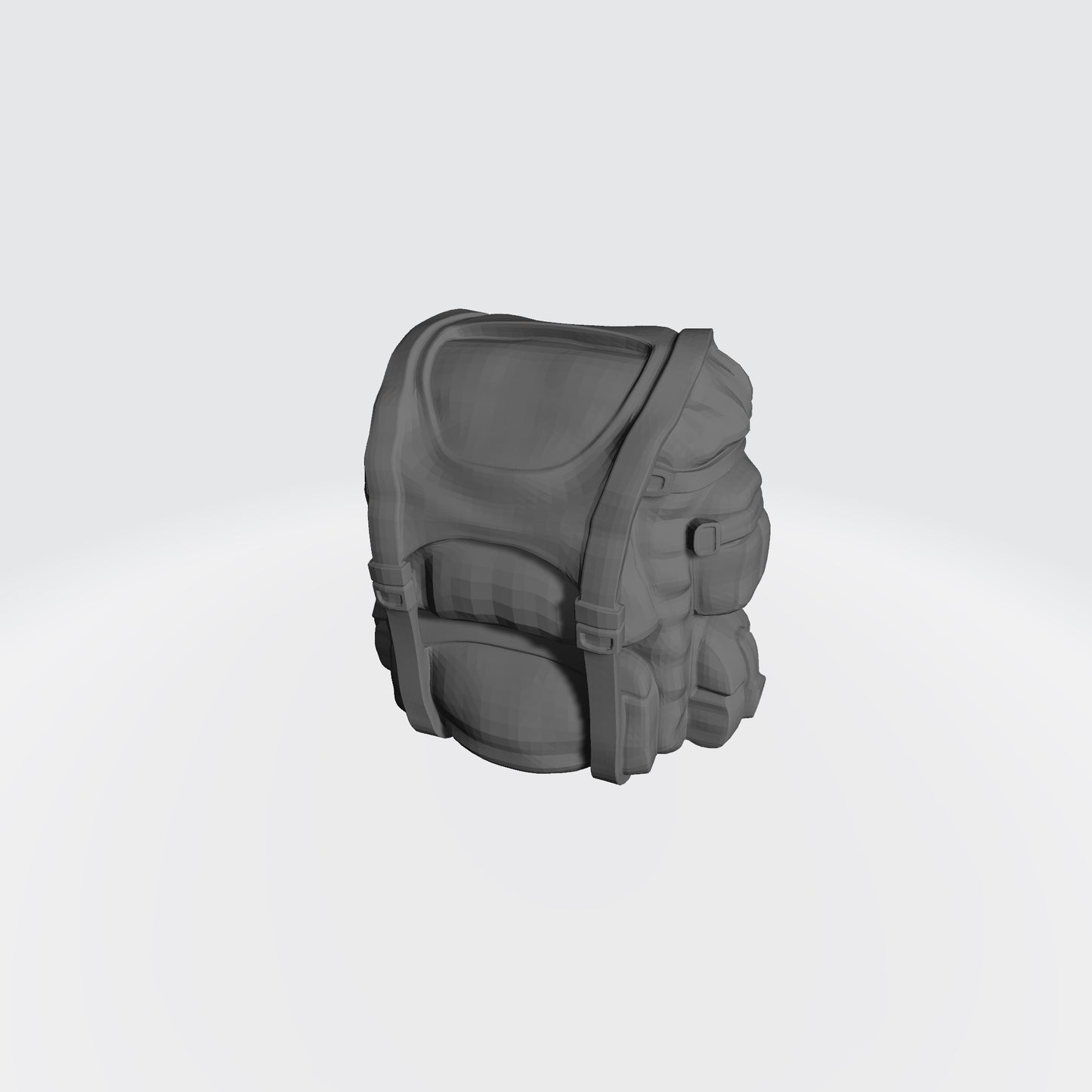 Imperial Guard Backpack for 1/12 scale action figures custom rucksack