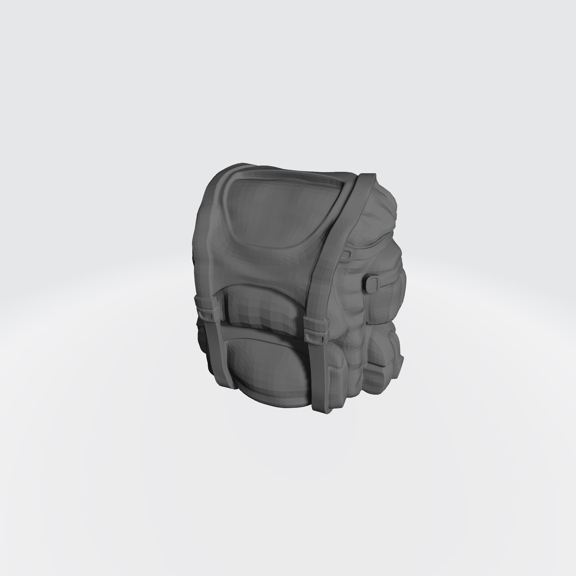 Imperial Guard Backpack for 1/12 scale action figures custom rucksack