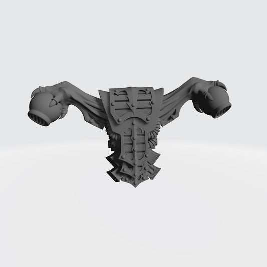 Thousand Sons Backpack compatible with McFarlane Toys Chaos Marines Action Figures