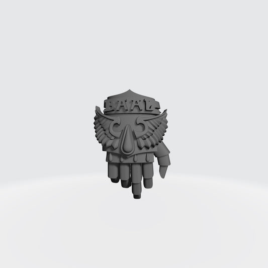 Blood Angels Vanguard Veterans Sanguinary Guard Power Fist Right Hand for McFarlane Toys Space Marines