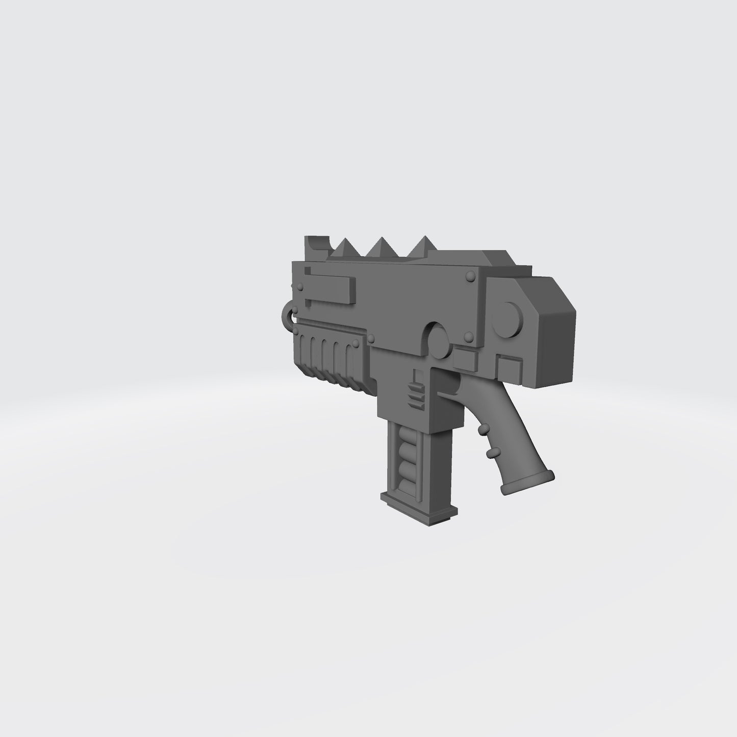 Large Caliber Chaos Bolter Straight Rifle Magazine Compatible with McFarlane Toys Action Figures