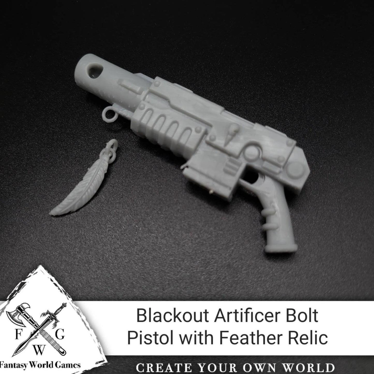 Raven Legion Chapter Master Black Bird Upgrade Kit for McFarlane Toys Grimdark Marine Action Figures