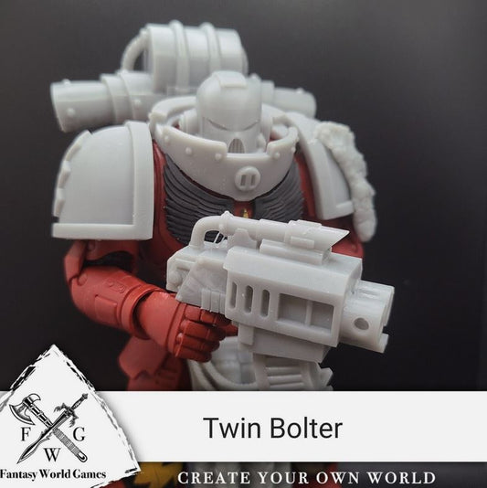 Twin Bolter for McFarlane Toys Space Marine Action Figures