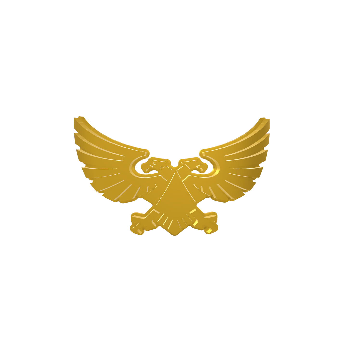 Winged Aquila Chestplate Decal for McFarlane Toys Space Marine Action Figures Custom 1:10th Scale Part