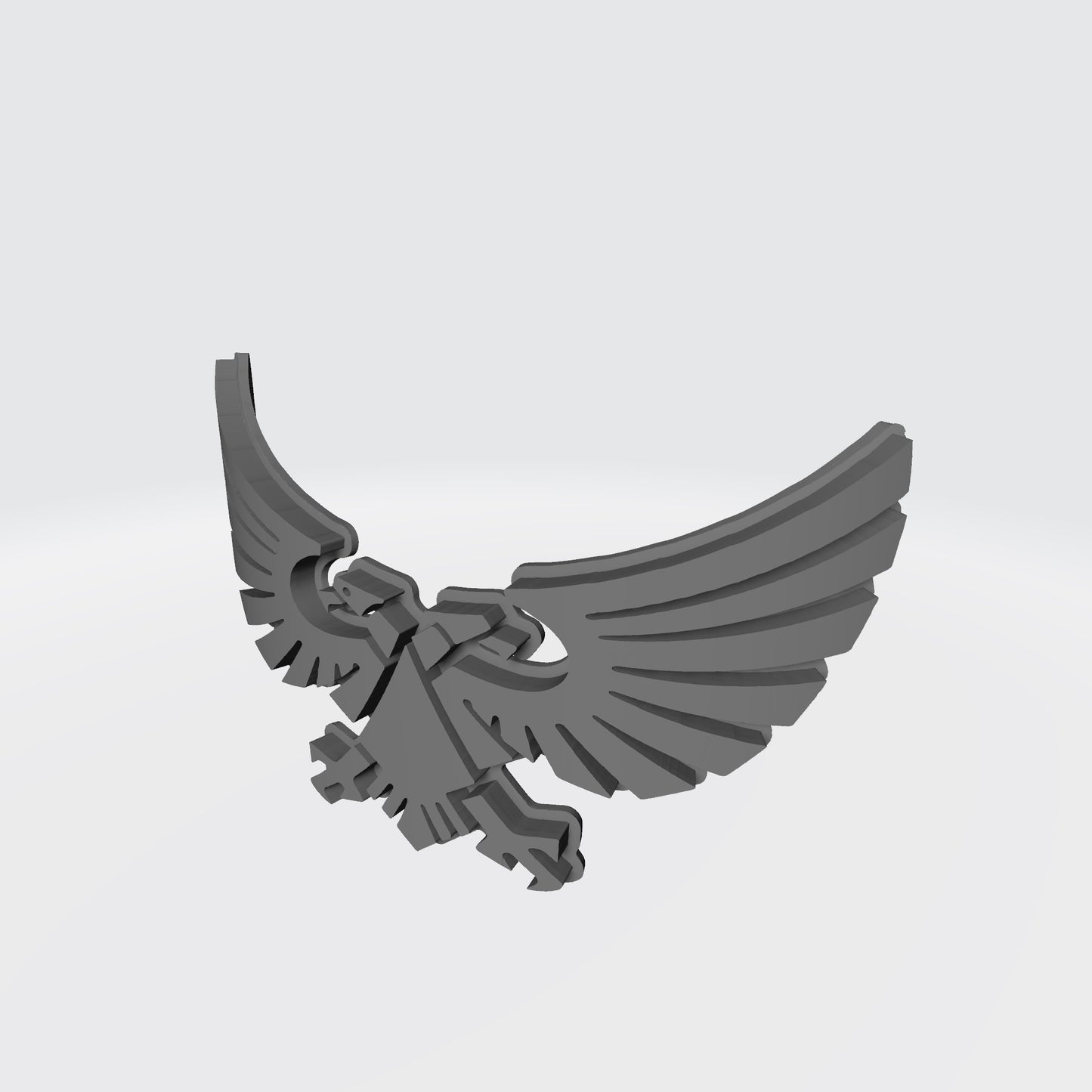 Winged Aquila Chestplate Decal for McFarlane Toys Space Marine Action Figures Custom 1:10th Scale Part