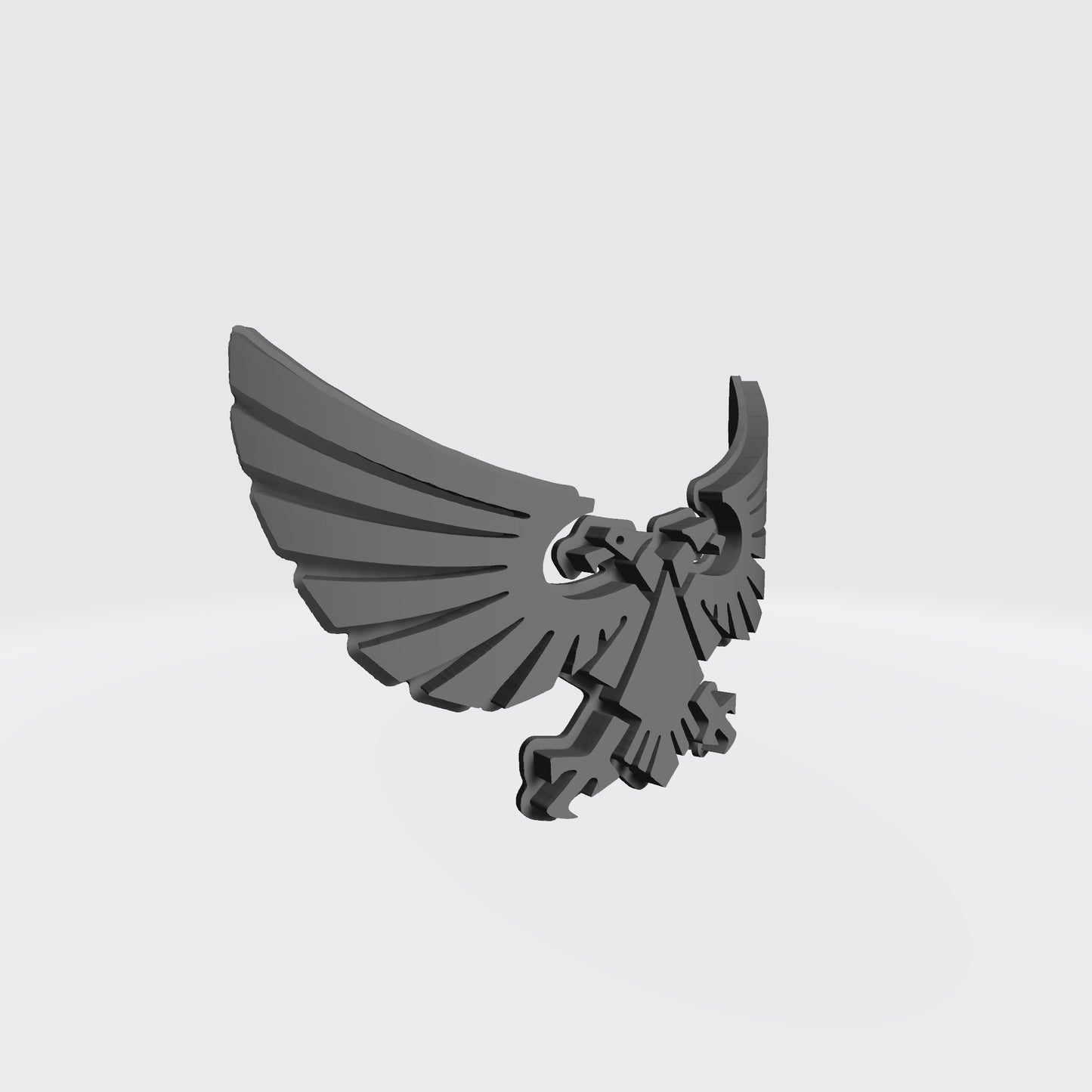 Winged Aquila Chestplate Decal for McFarlane Toys Space Marine Action Figures Custom 1:10th Scale Part